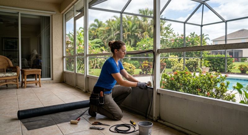 Lanai Cleaning