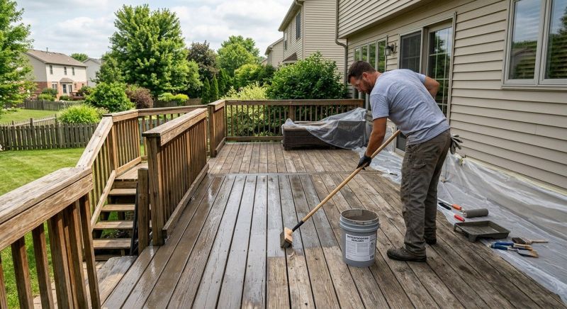 Deck Sealing in Redmond, WA