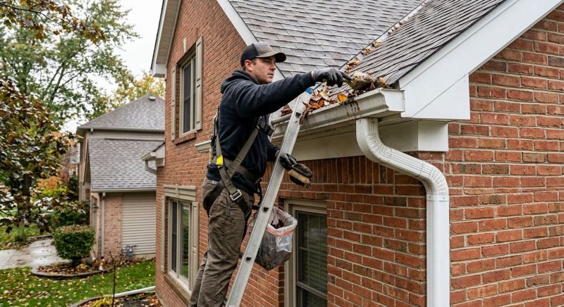 Gutter Downspout Unclogging in Baltimore, MD