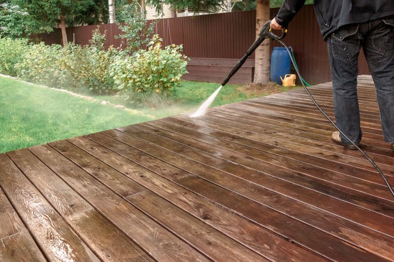 Power Washing of Lanai Deck
